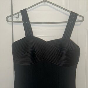 Collections Elegant Black Strapless Dress